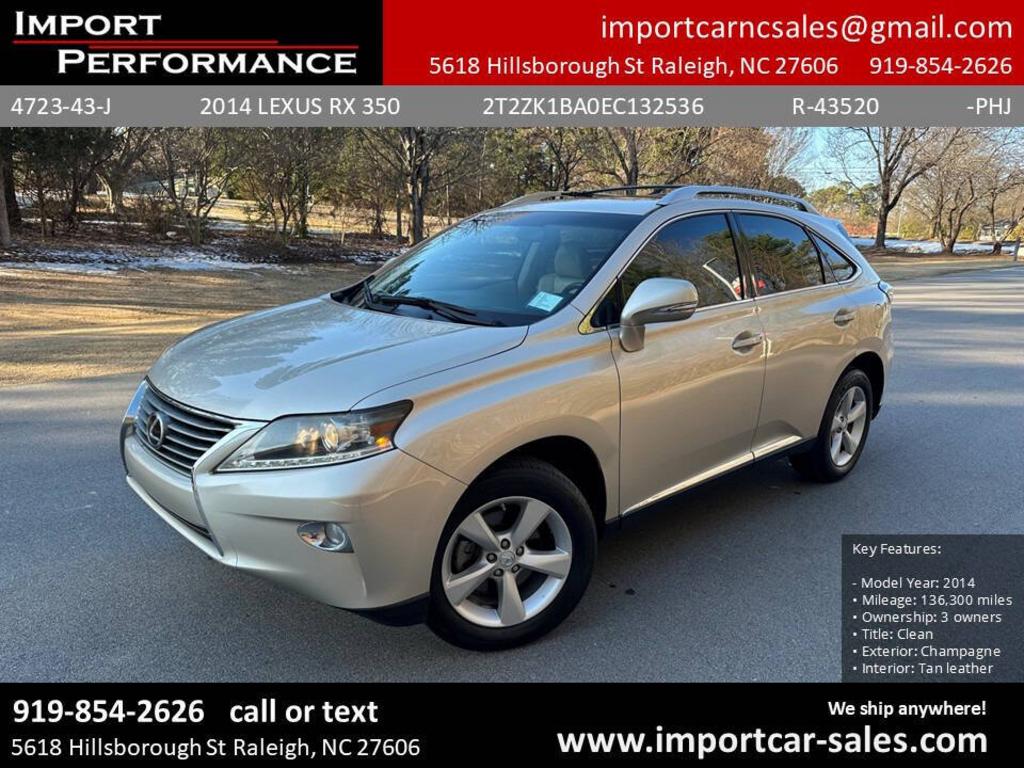 2014 Lexus RX 350 350's photo